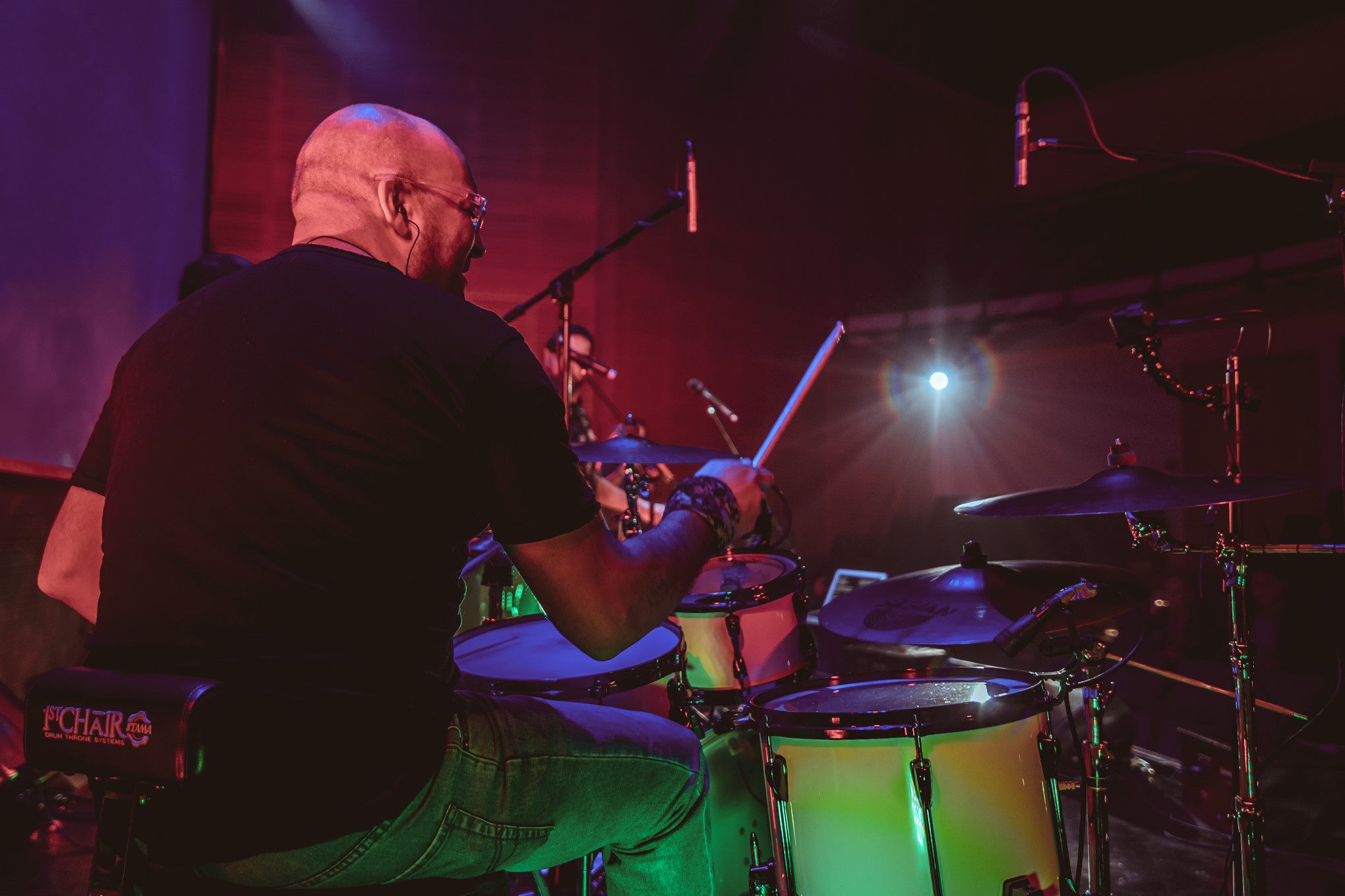 Alan Barri en el estudio